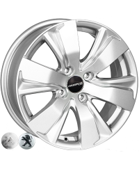 Replica Peugeot TL6242N S R16 W6.5 PCD4x108 ET30 DIA65.1  